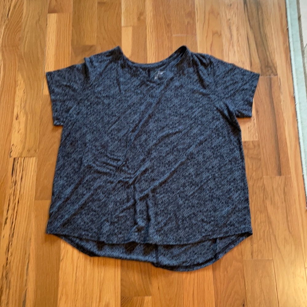 Tek Gear Grey Dry Tek Workout Top